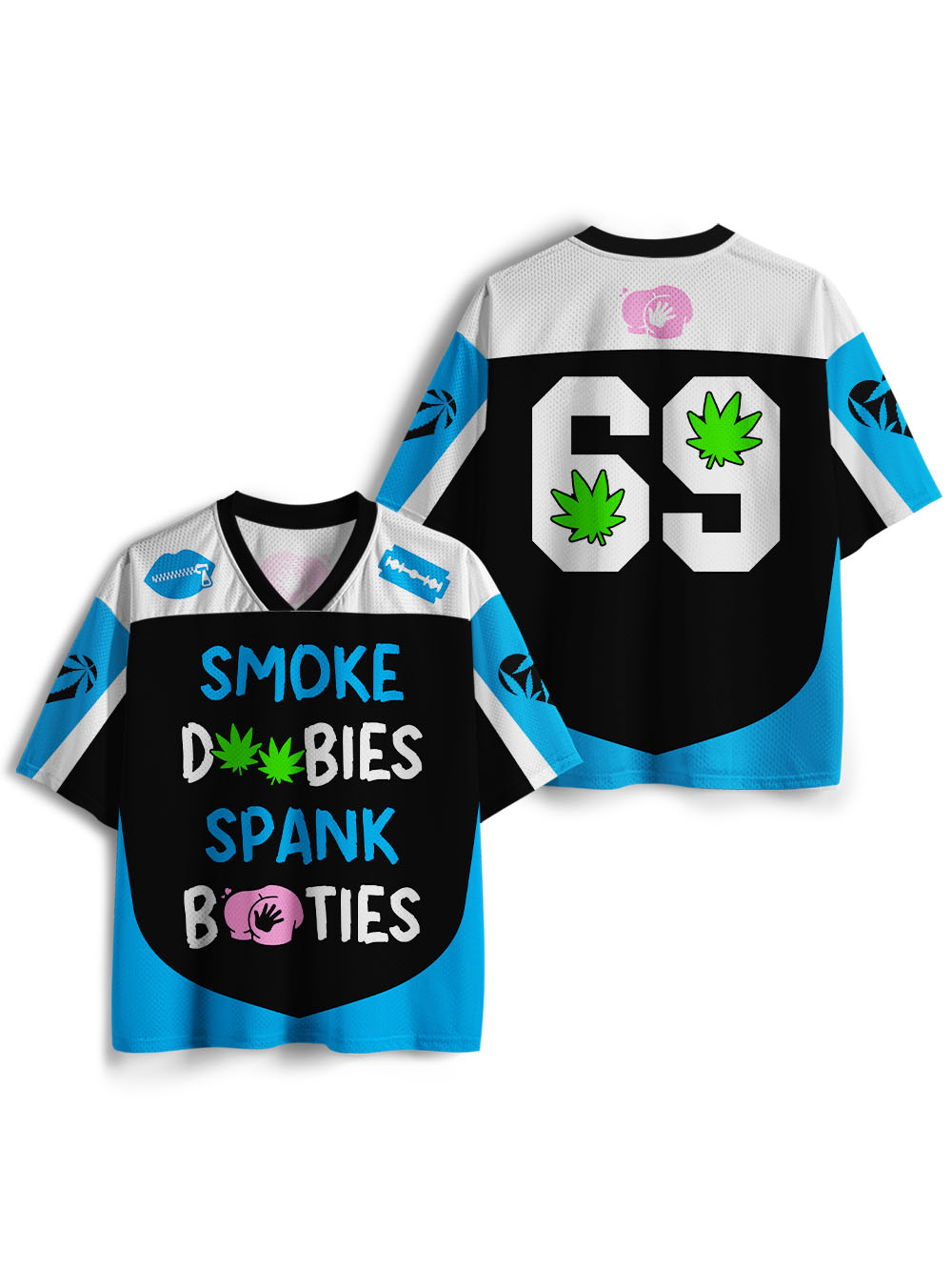 SMOKE DOOBIES SPANK BOOTIES MESH JERSEY