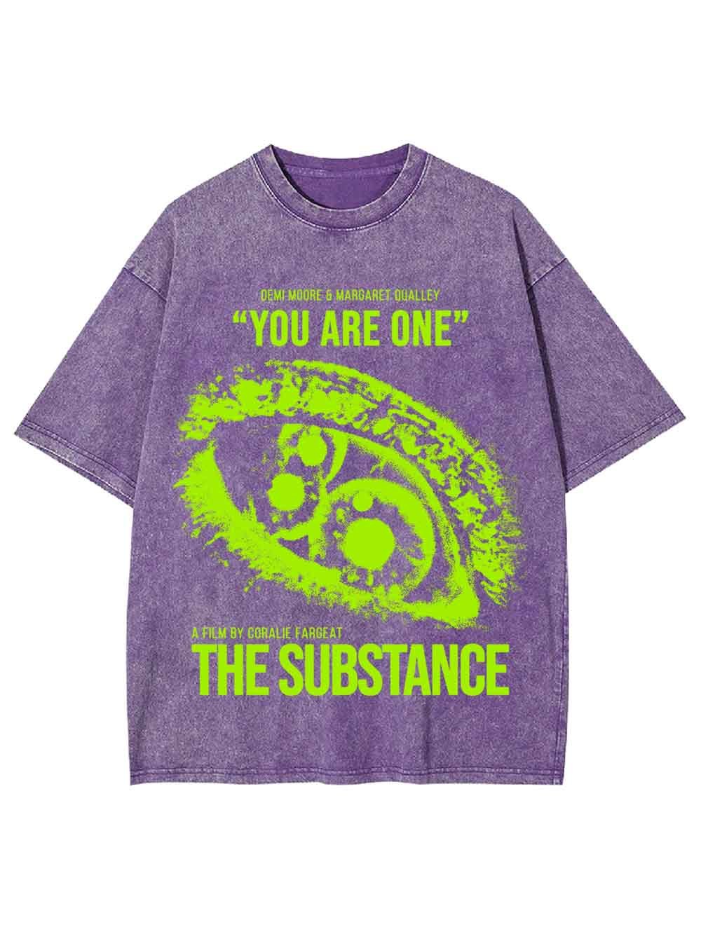 You Are One The Substance Remember Washed Tshirt-ClassyOutlaw Sale