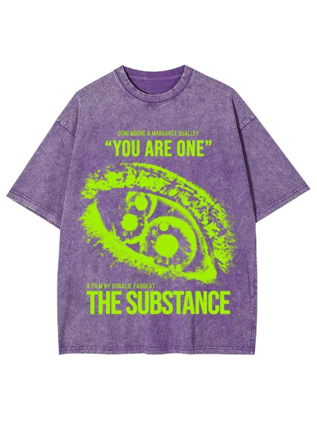 YOU ARE ONE THE SUBSTANCE REMEMBER WASHED TSHIRT