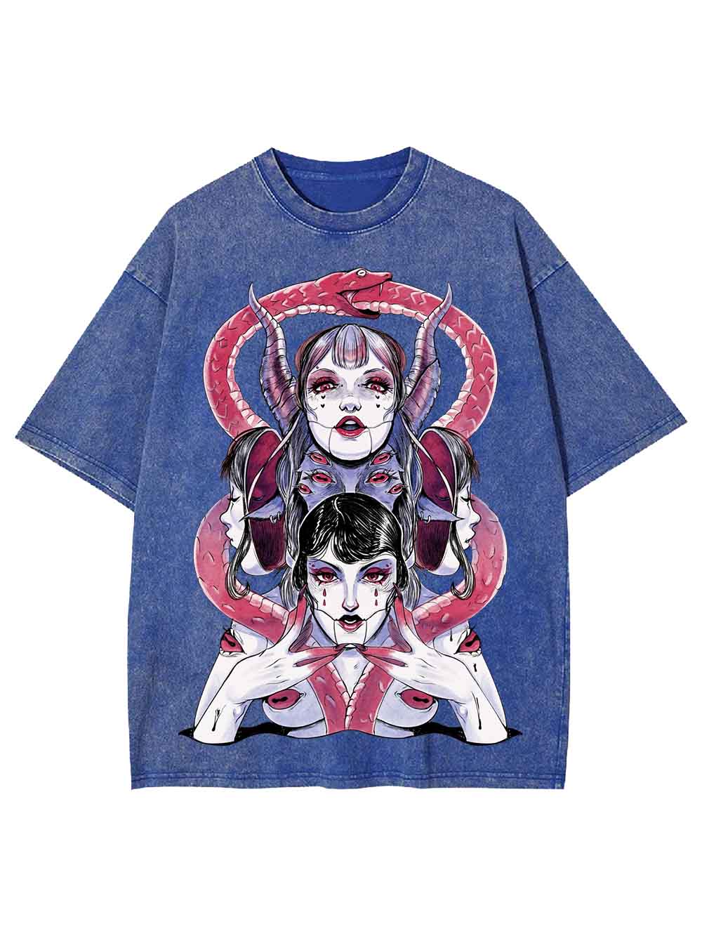 Serpent Siren Washed Tshirt