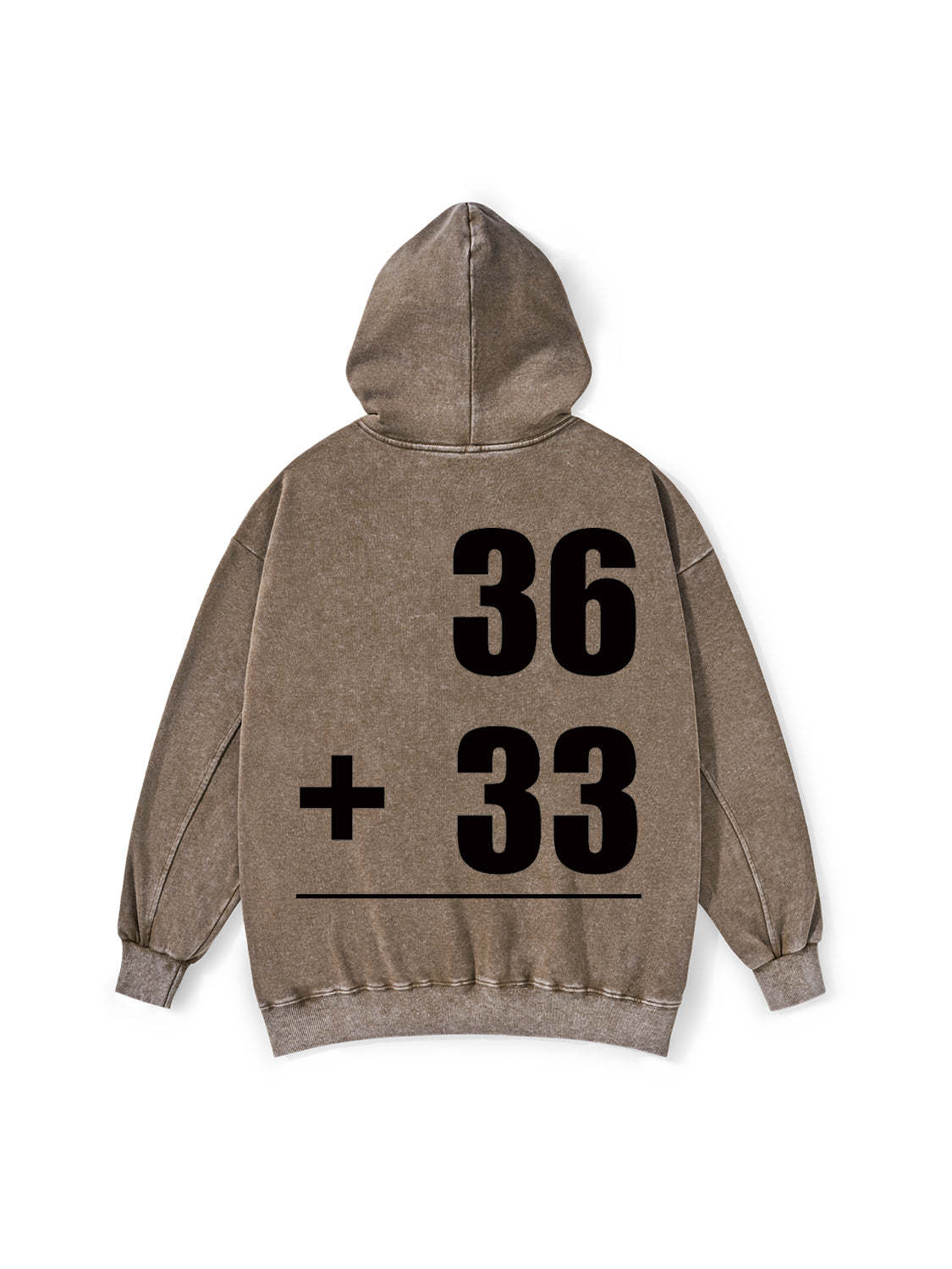 Math Problems Washed Hoodie-ClassyOutlaw Sale