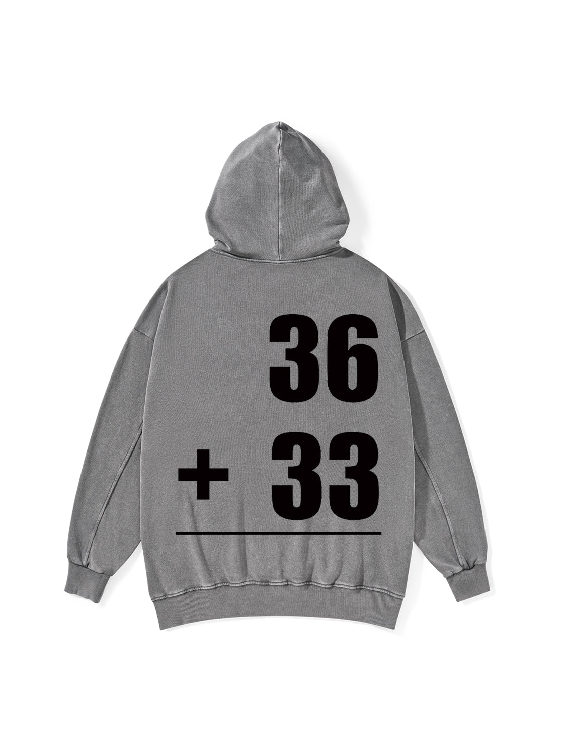 MATH PROBLEMS WASHED HOODIE