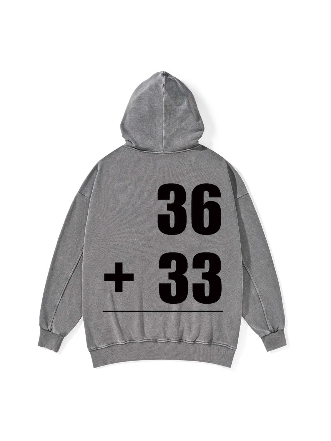 MATH PROBLEMS WASHED HOODIE