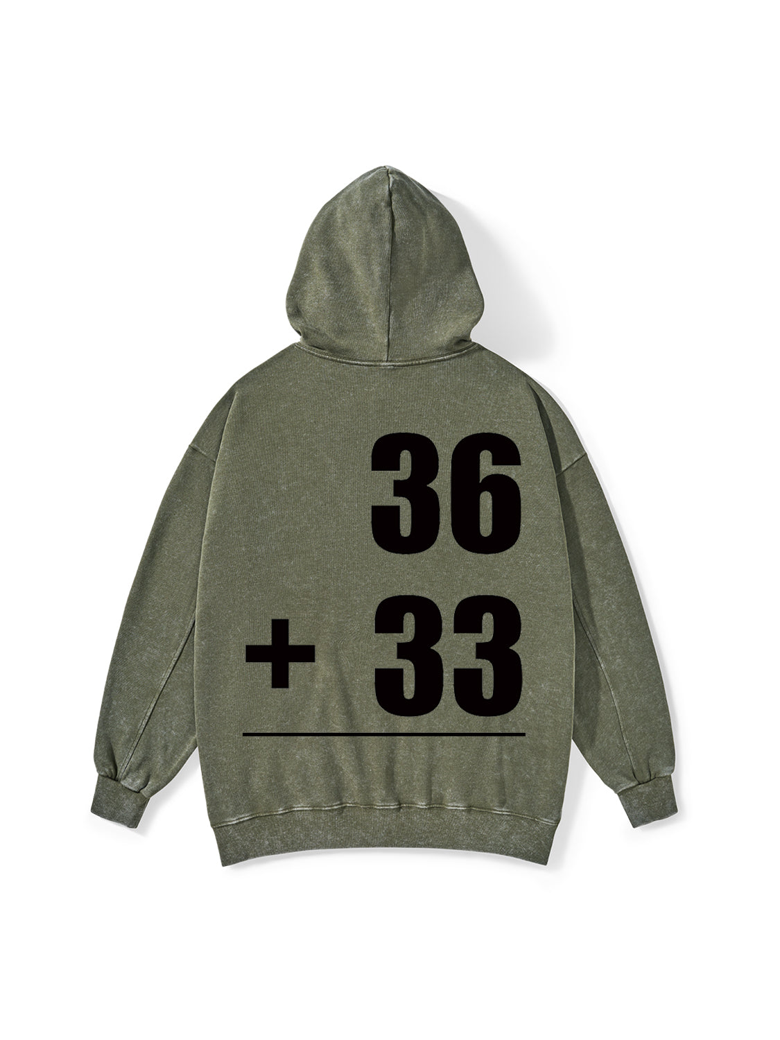 MATH PROBLEMS WASHED HOODIE
