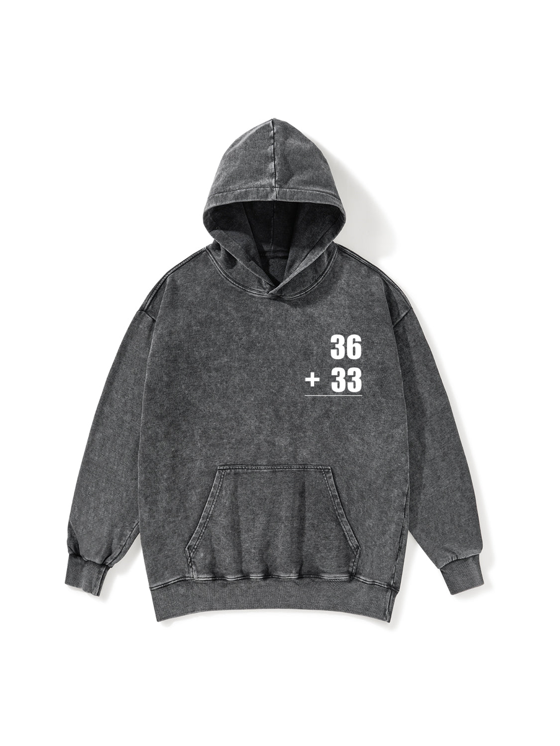MATH PROBLEMS WASHED HOODIE