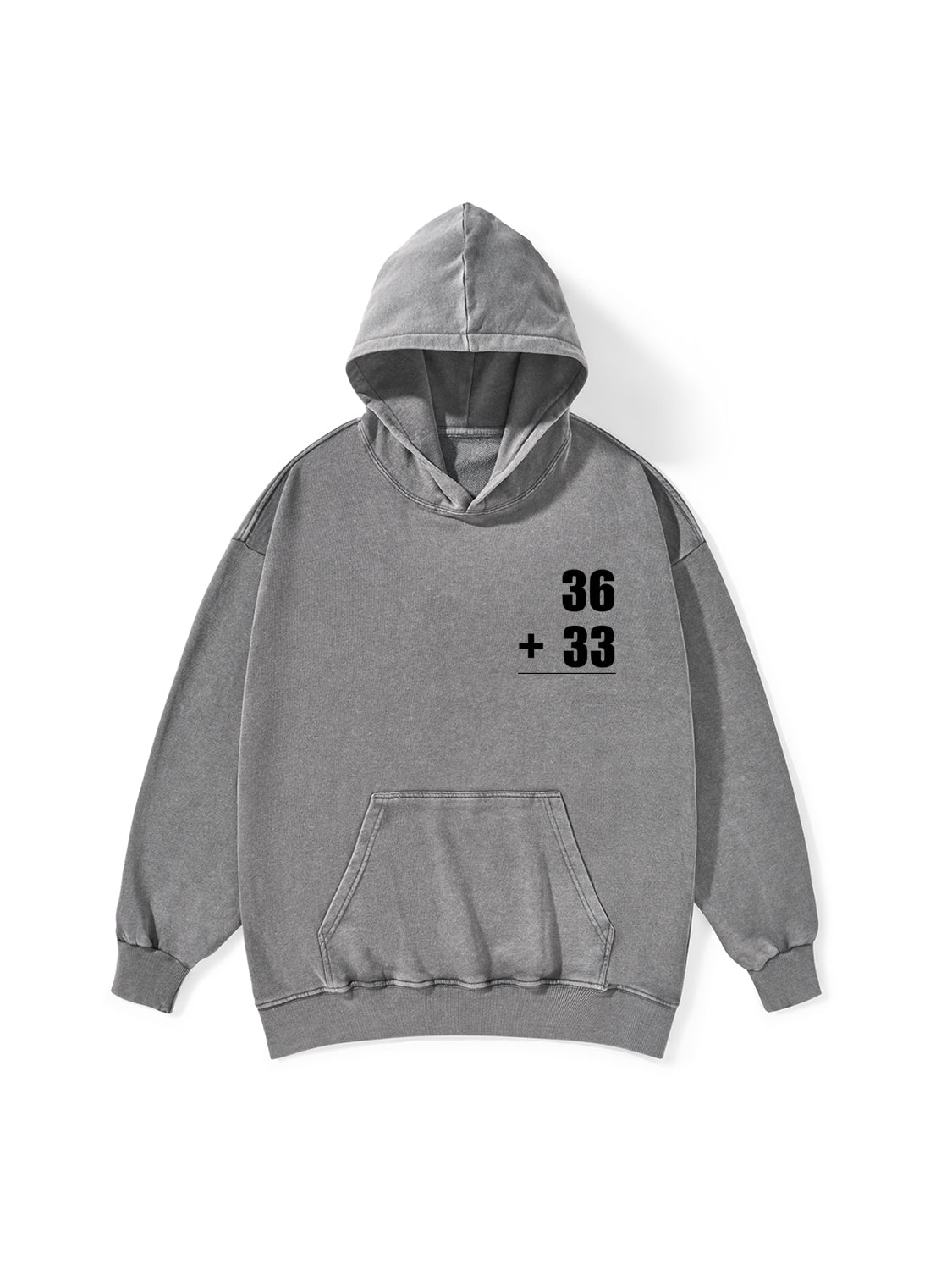 MATH PROBLEMS WASHED HOODIE