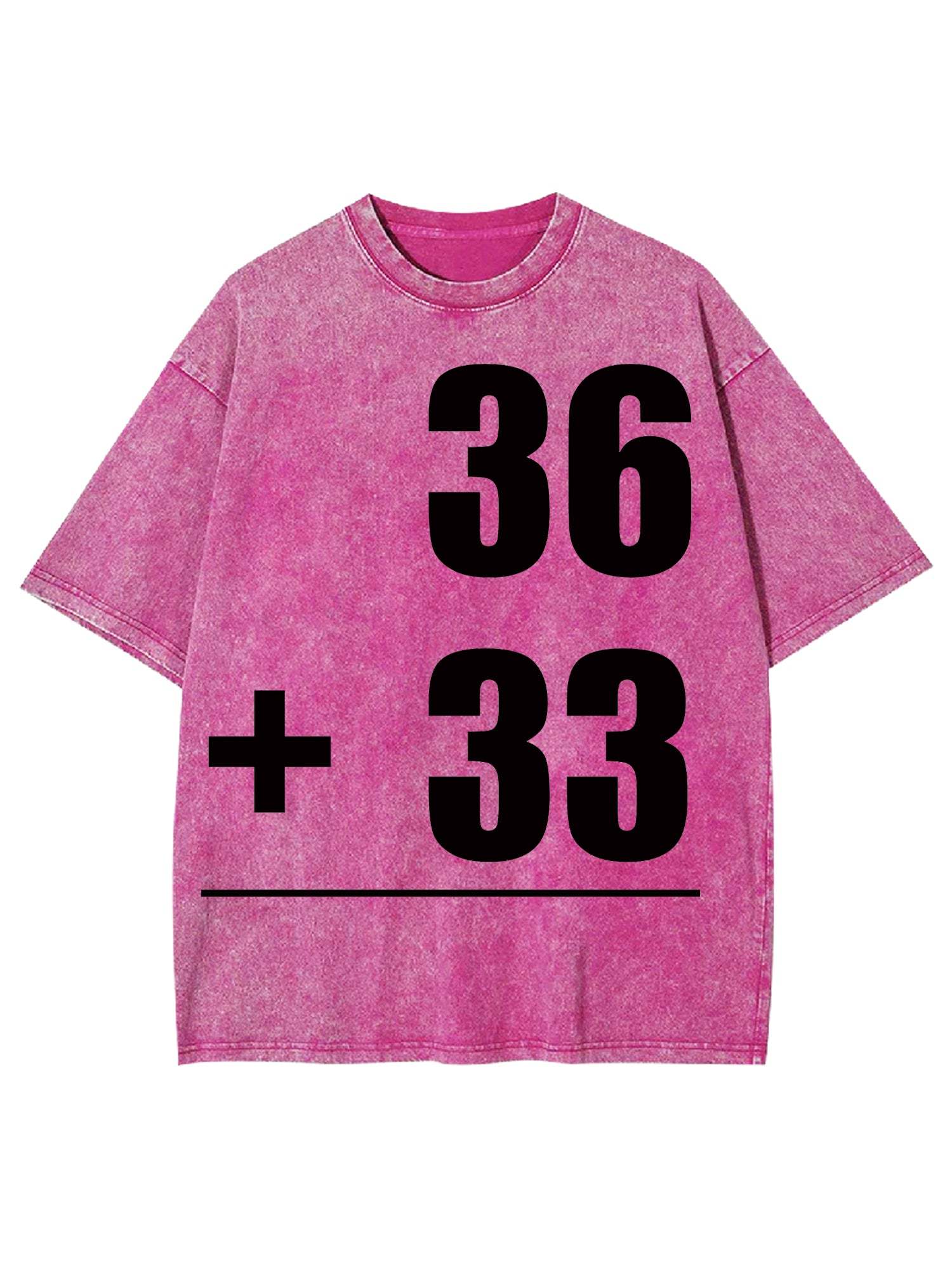 Math Problems Washed Tshirt-ClassyOutlaw