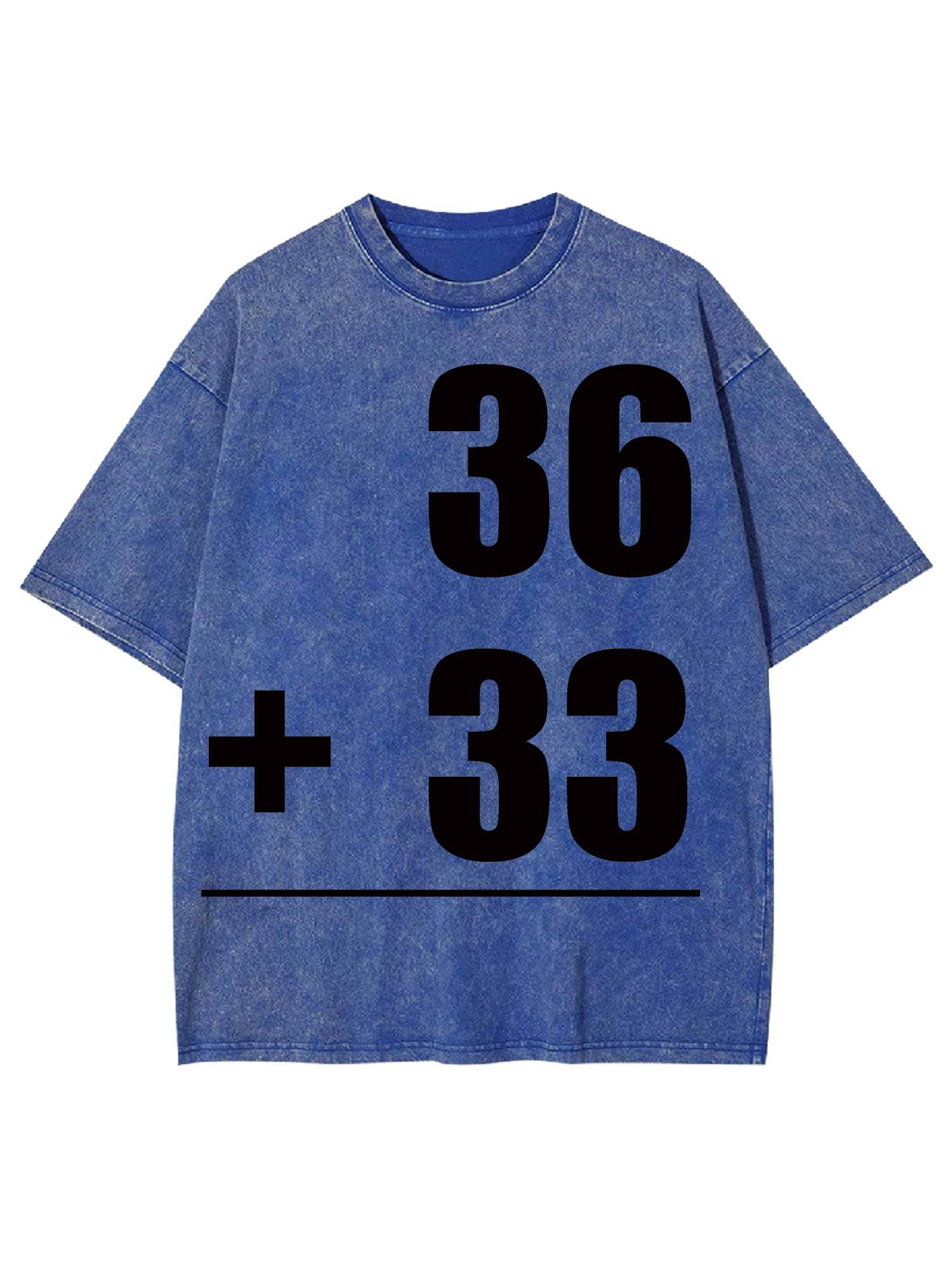 Math Problems Washed Tshirt-ClassyOutlaw