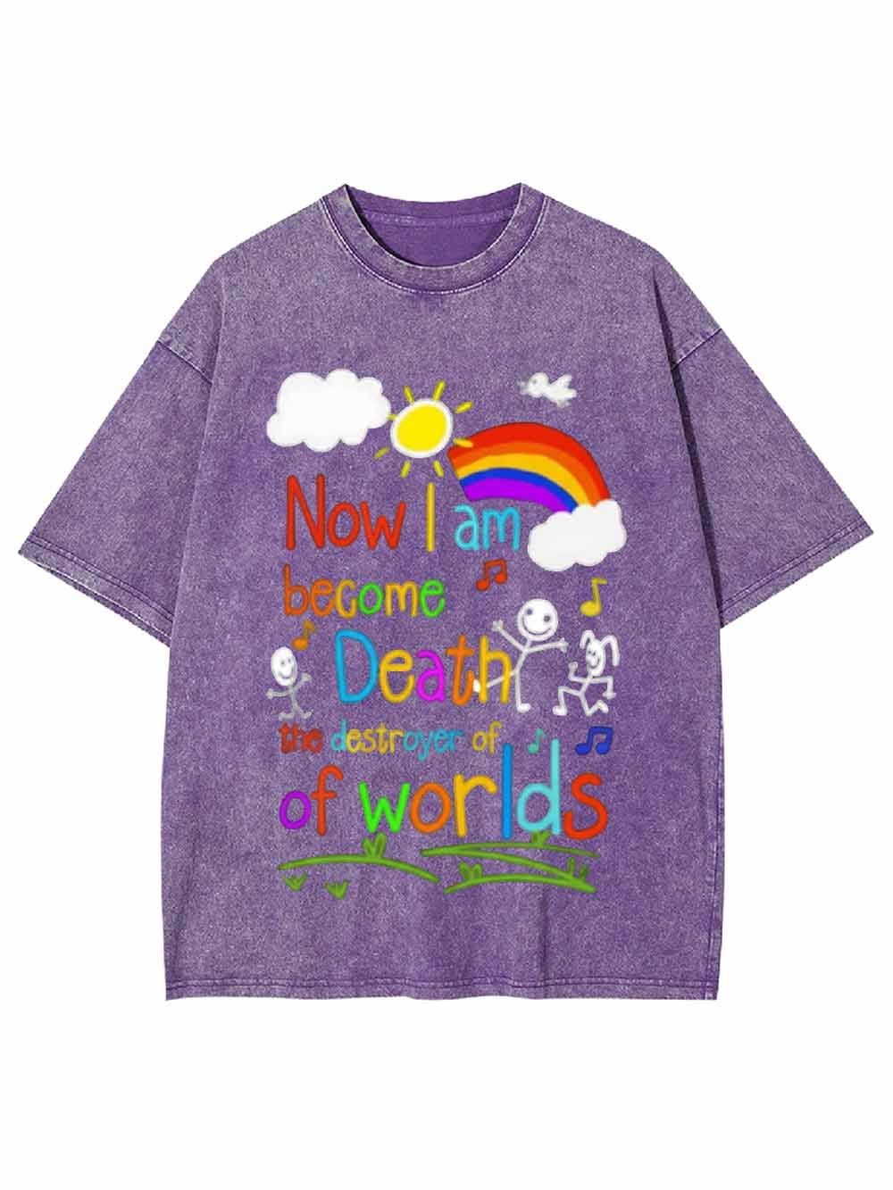 Now I Am Become Death Washed Tshirt