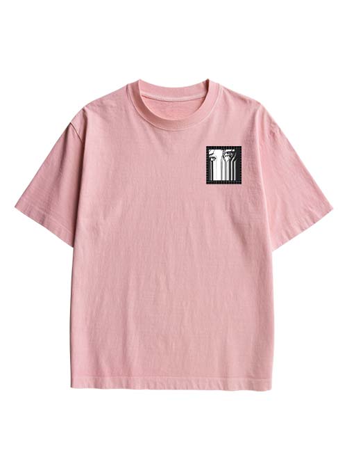 Brainwashed Society Double Sided Print Washed TShirt