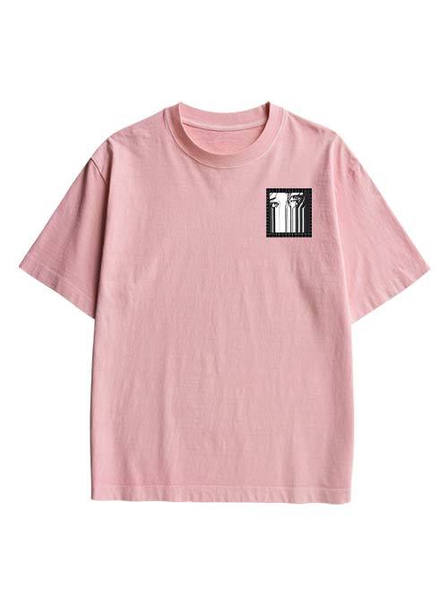 Brainwashed Society Double Sided Print Washed TShirt