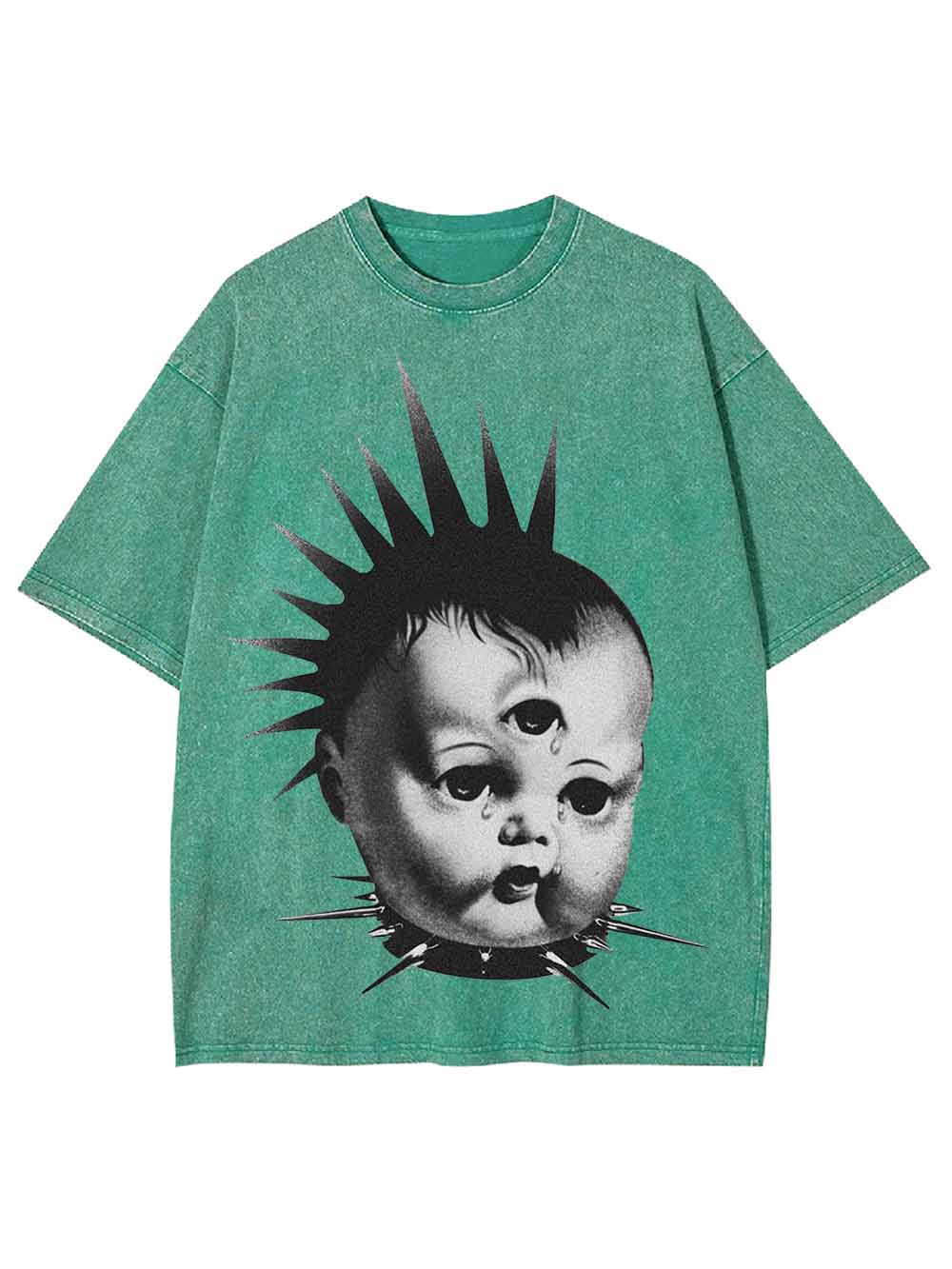 Triple Vision Punk Washed Tshirt