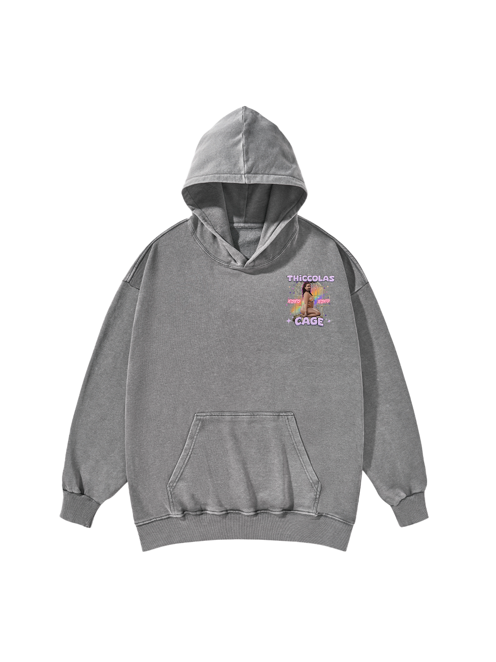 THICCOLAS CAGE WASHED HOODIE