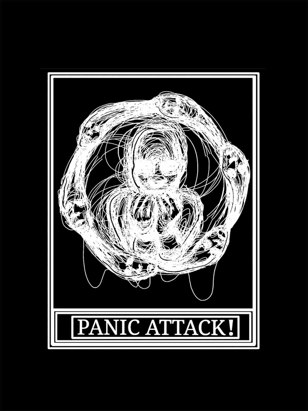 PANIC ATTACK WASHED TSHIRT