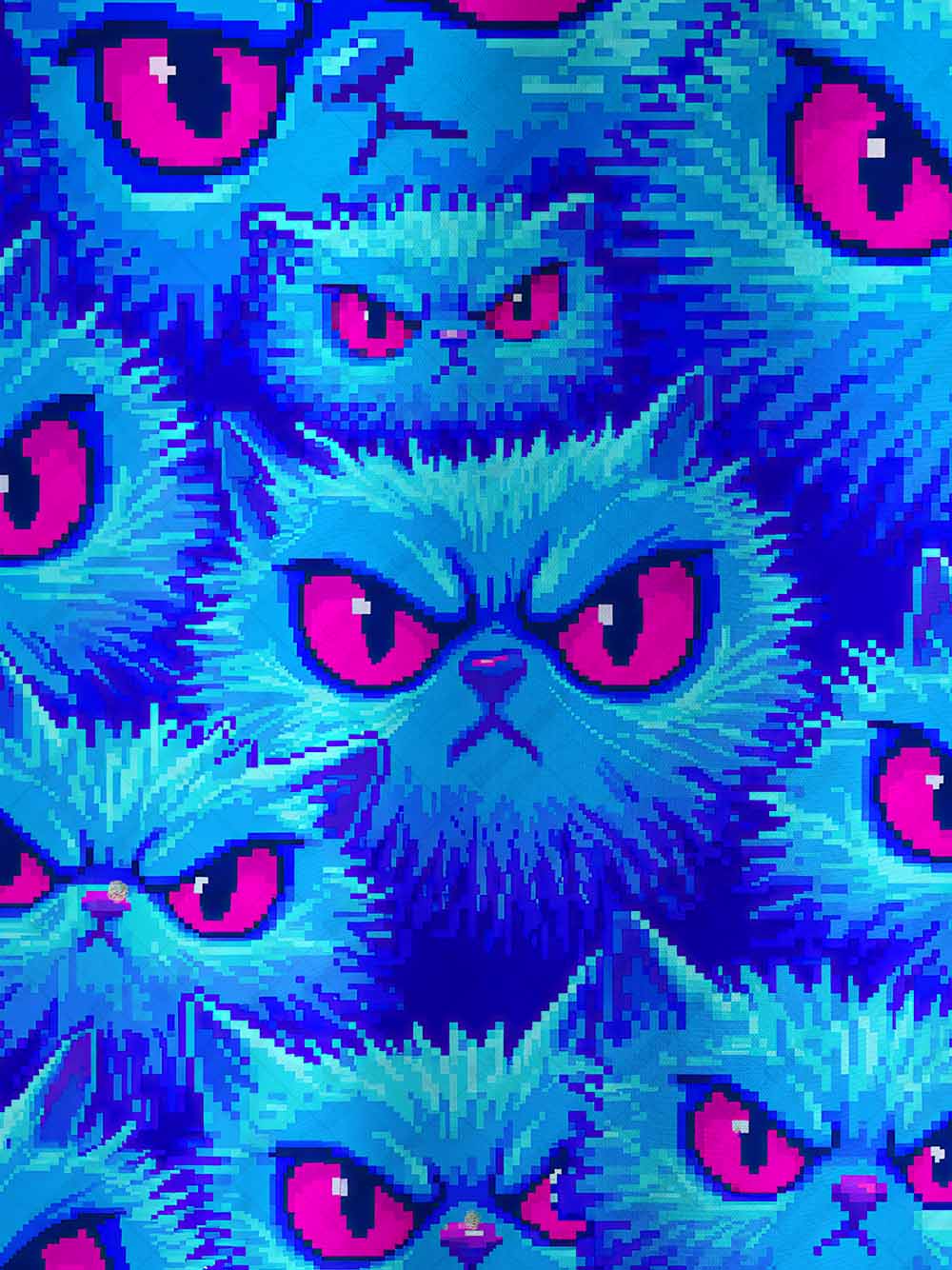 THE CYNICAL CAT ECO OVERSIZED GRAPHIC TEES