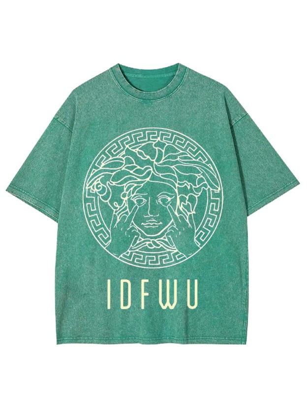IDFWU Washed Tshirt