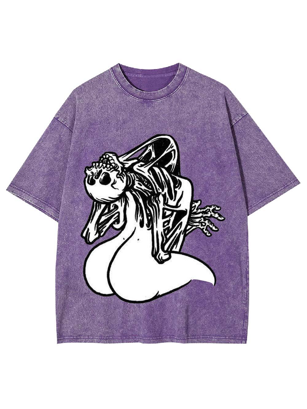 Get Out Washed Tshirt-ClassyOutlaw Sale