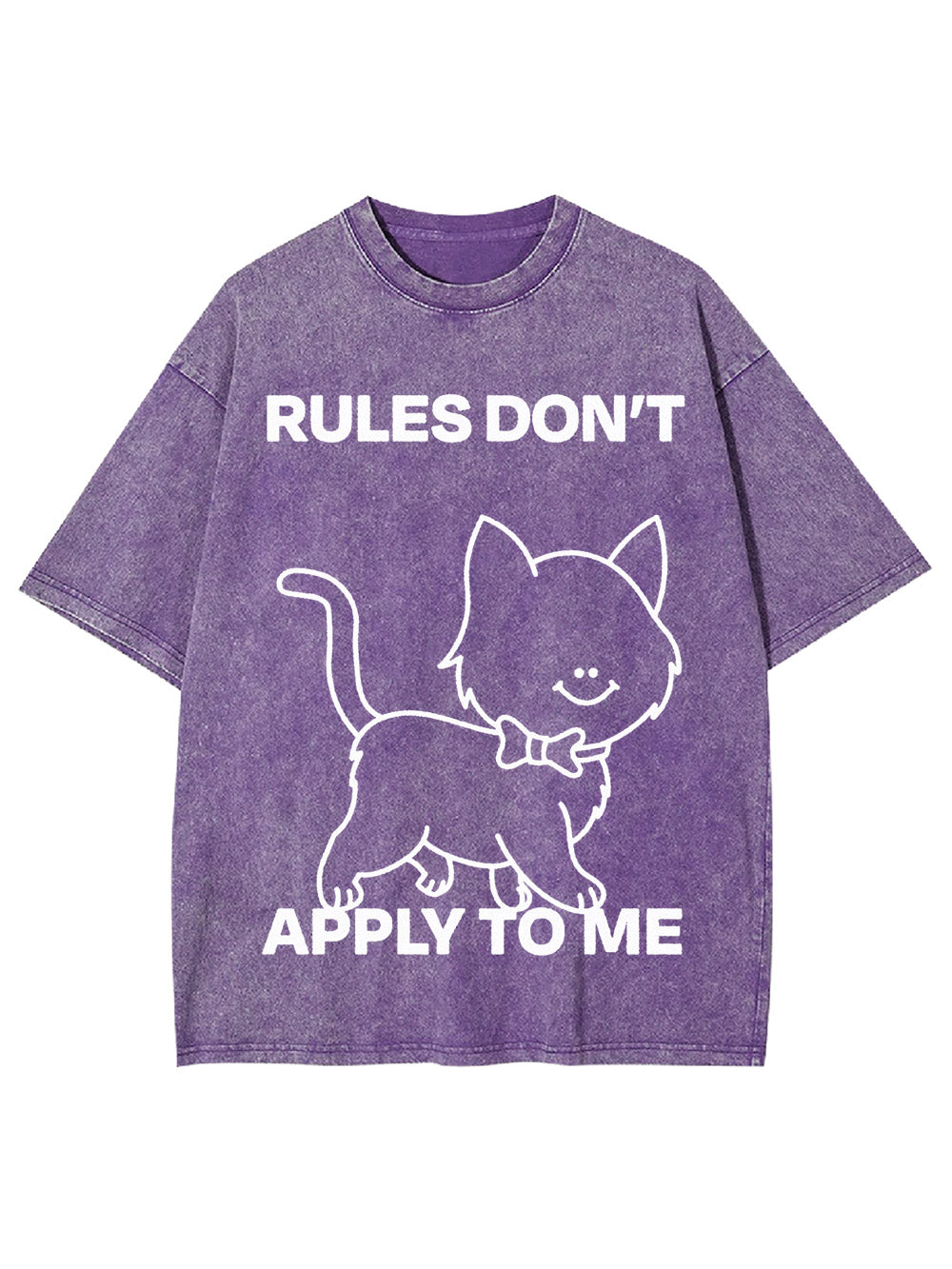Rules Don't Apply To Me Washed Tshirt