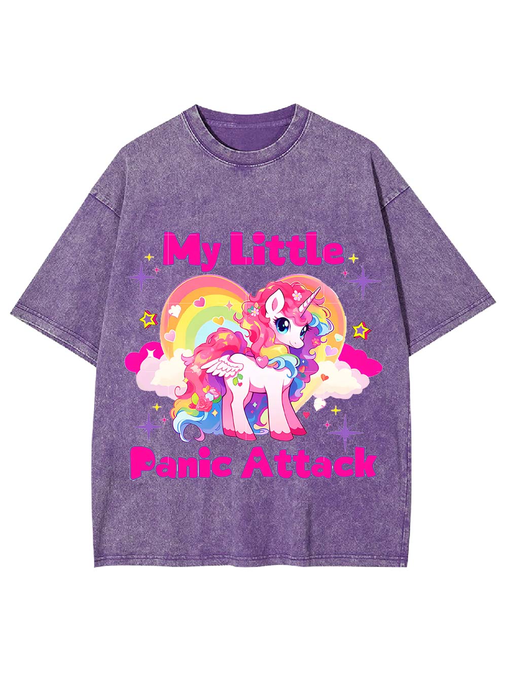 My Little Panic Attack Washed Tshirt