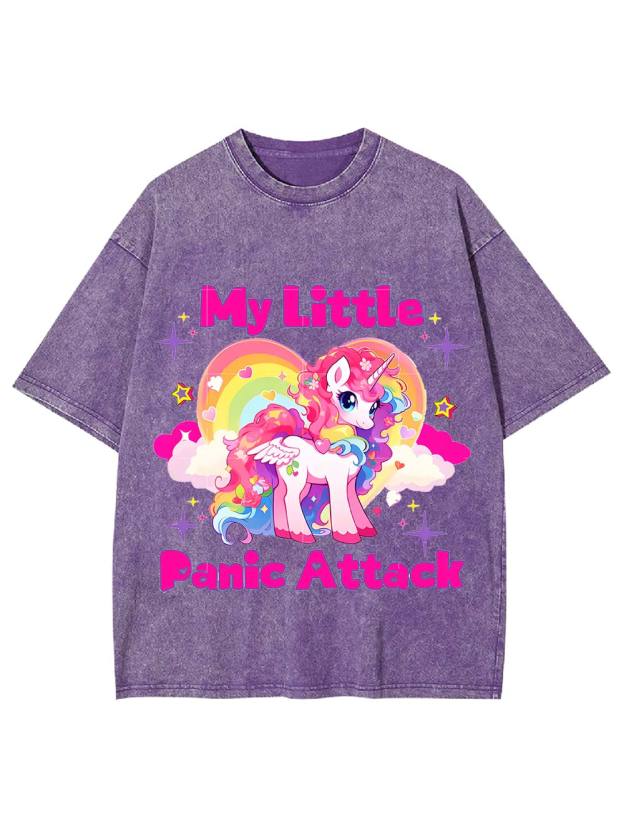 My Little Panic Attack Washed Tshirt