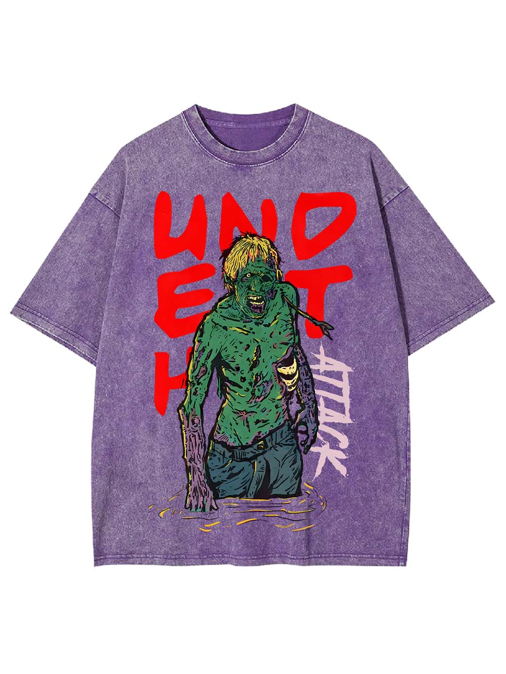 Under Attack Washed Tshirt