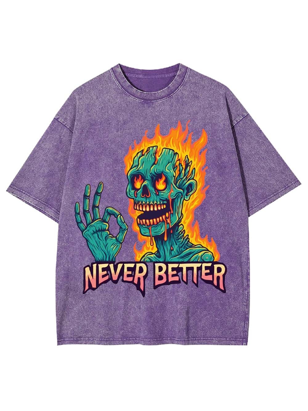 Never Better Washed Tshirt