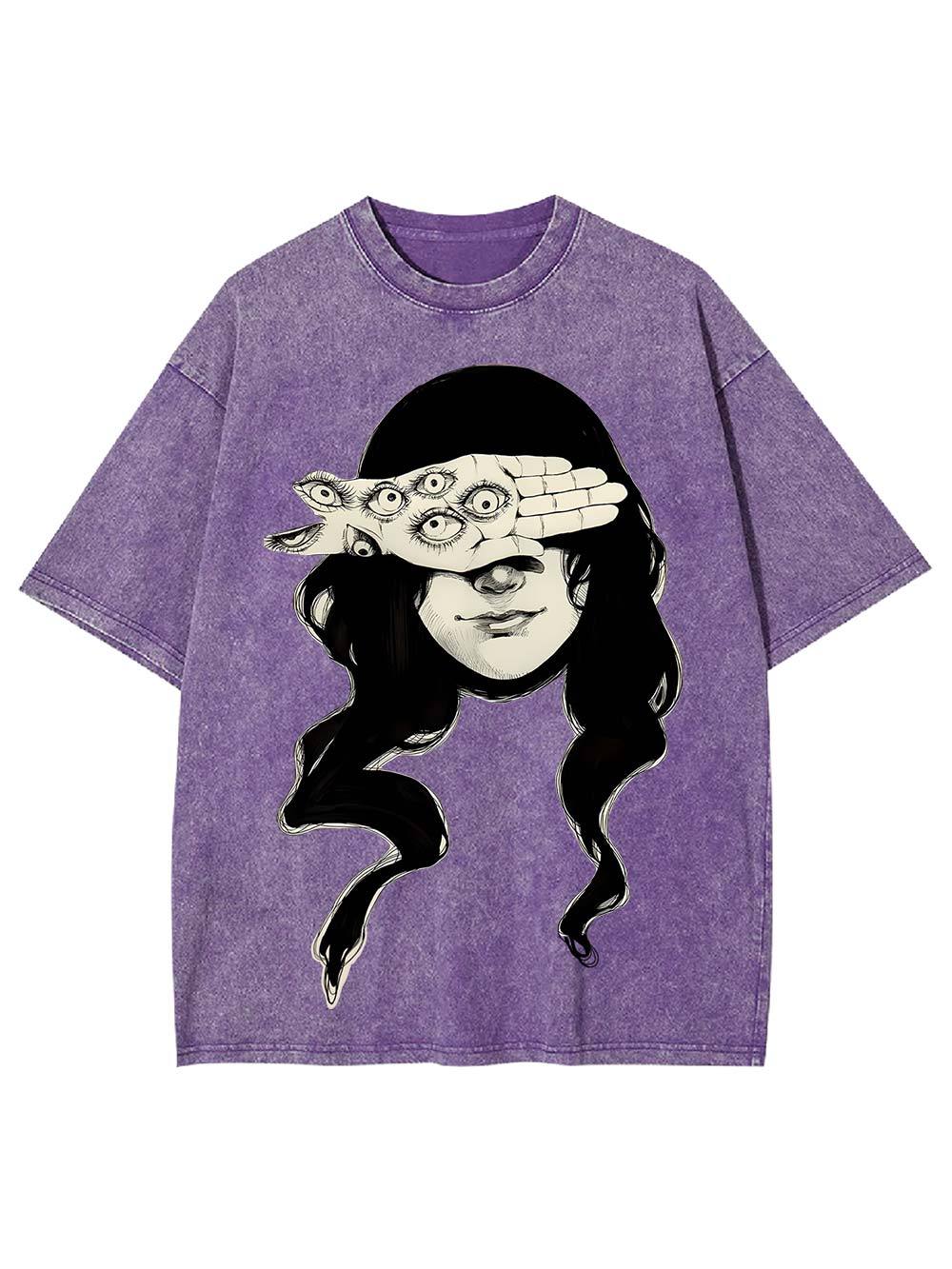 Eyes On Hand Washed Tshirt