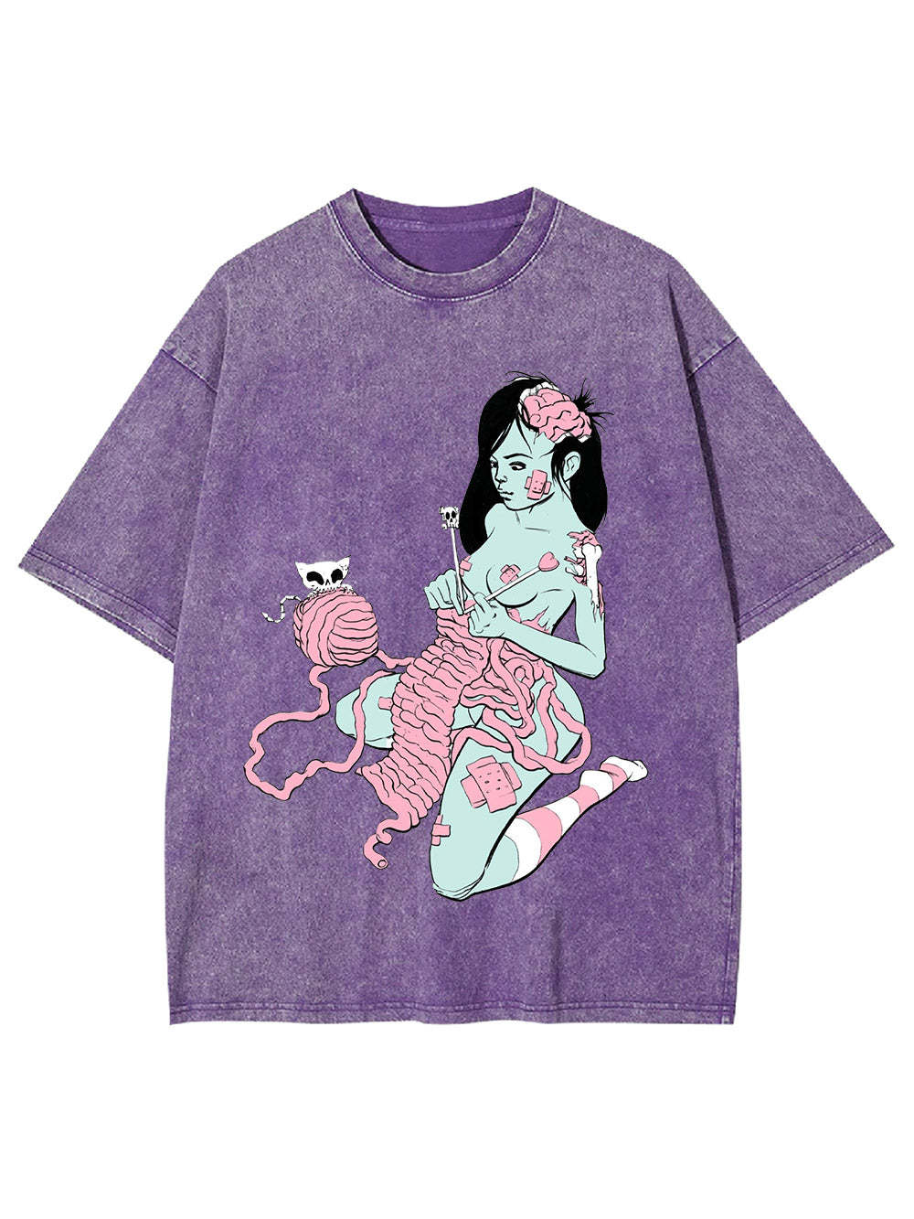 Knitting The Unraveled Self Washed Tshirt