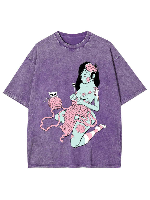 Knitting The Unraveled Self Washed Tshirt