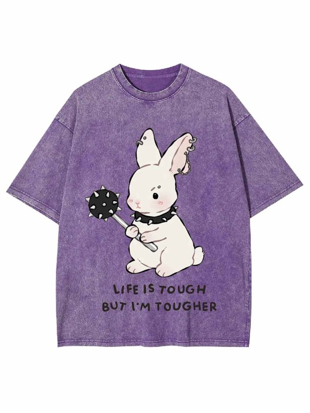 TOUGH BUNNY WASHED TSHIRT