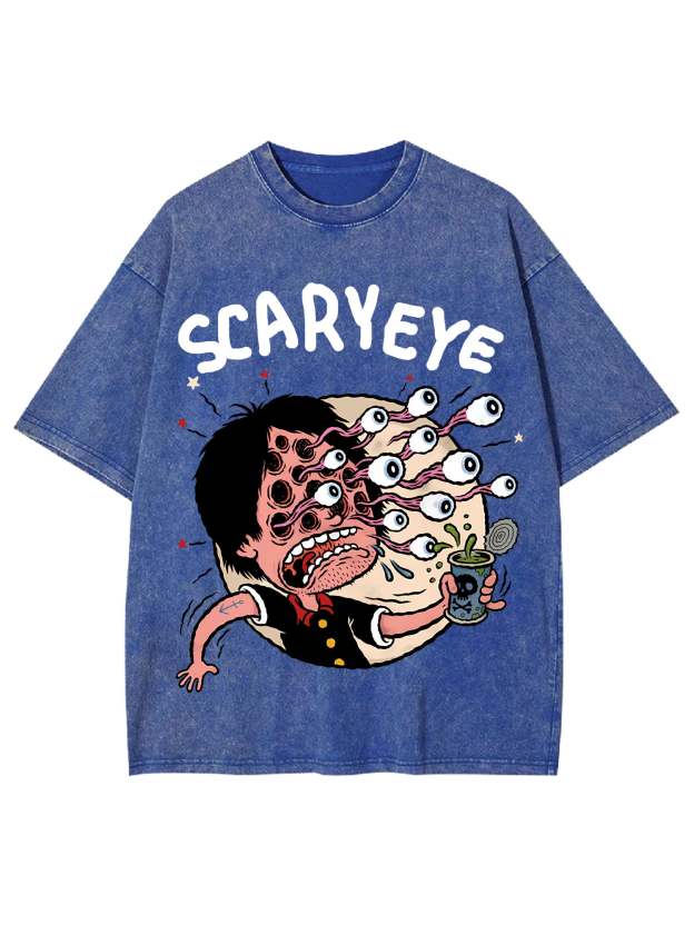 Scary Eye Washed Tshirt