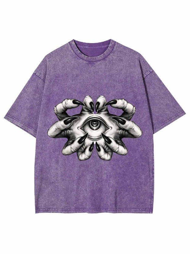EYE OF POWER WASHED TSHIRT