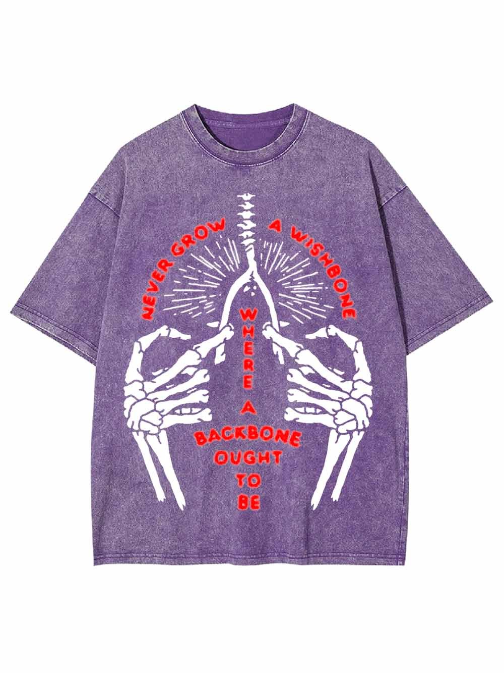 BACKBONE OUGHT WASHED TSHIRT