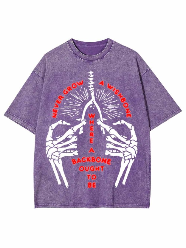 BACKBONE OUGHT WASHED TSHIRT