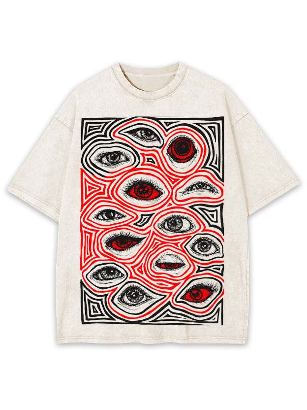 Eyes Of Perception Washed Tshirt