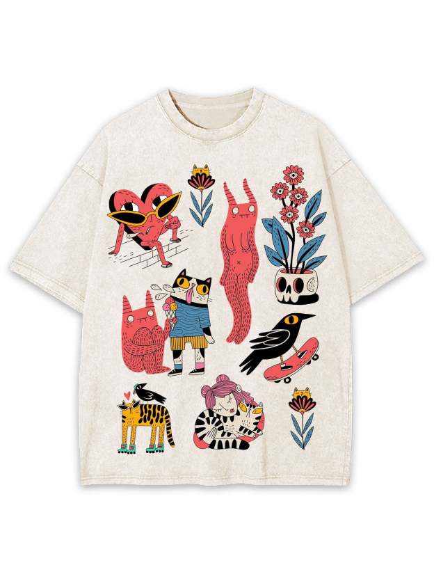 A Different Me Washed Tshirt