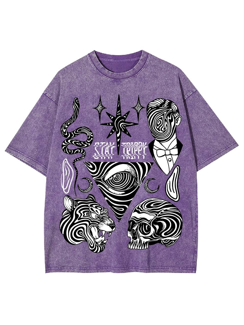 Patterns of Mystery Washed Tshirt