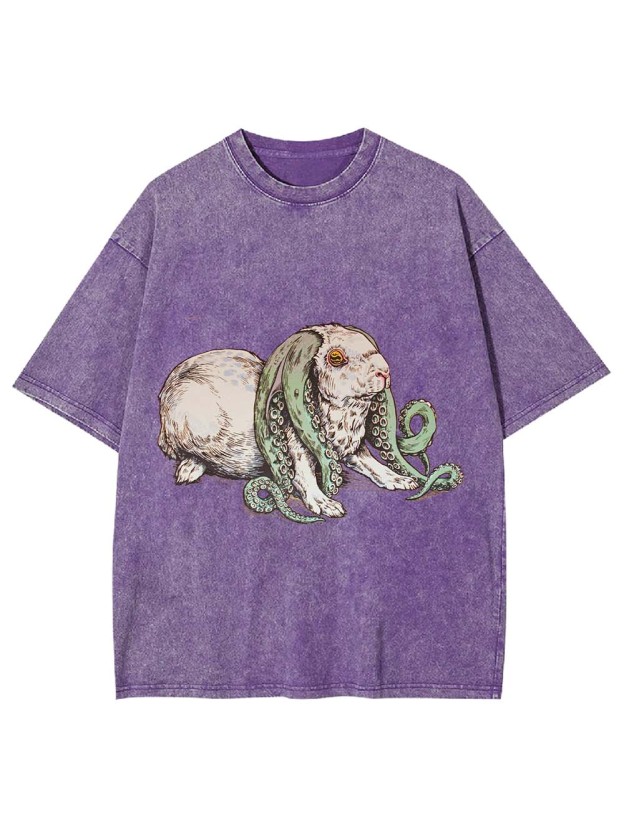 Octobunny Fusion Washed Tshirt