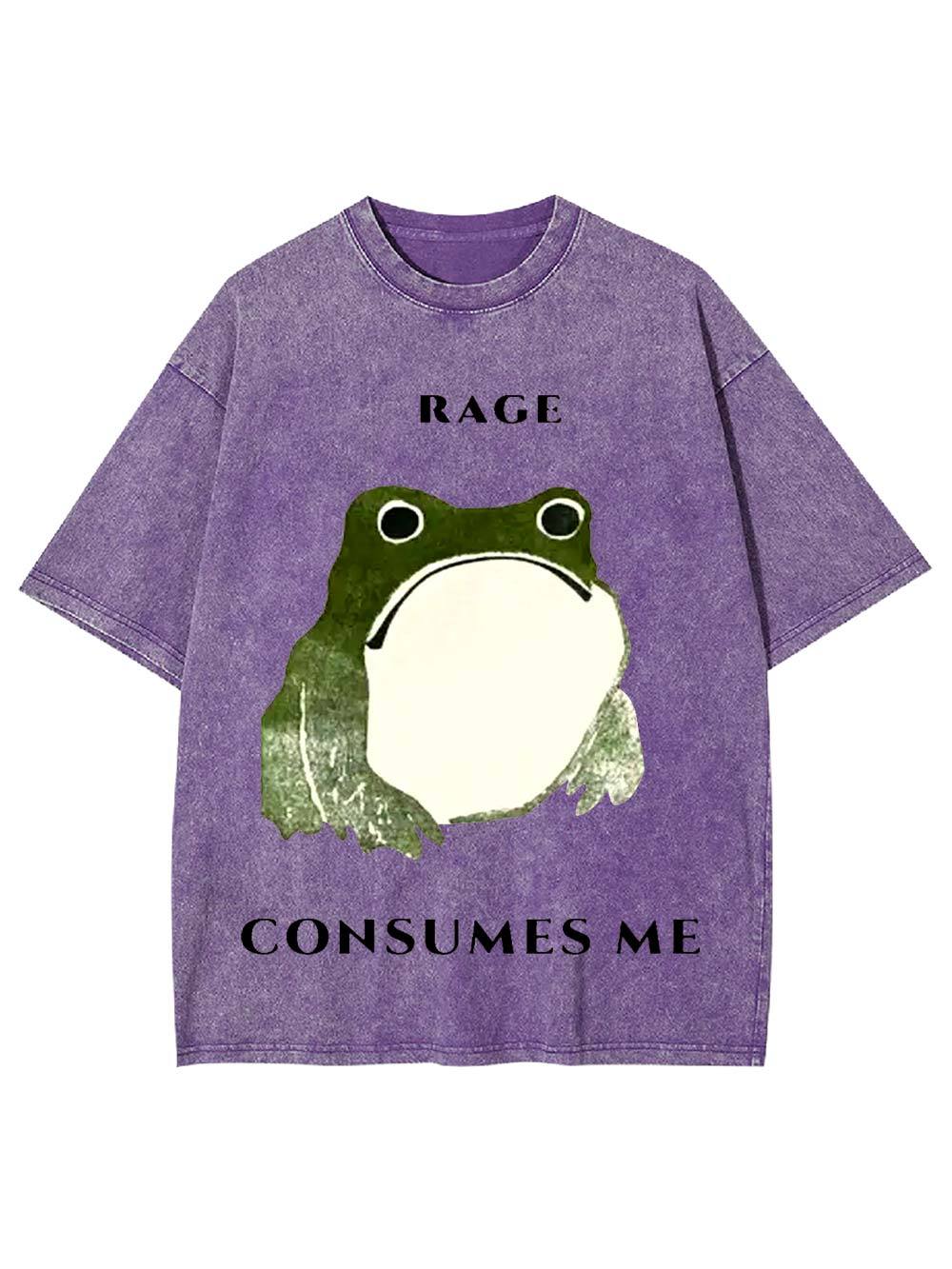 Rage Consumes Me Washed Tshirt