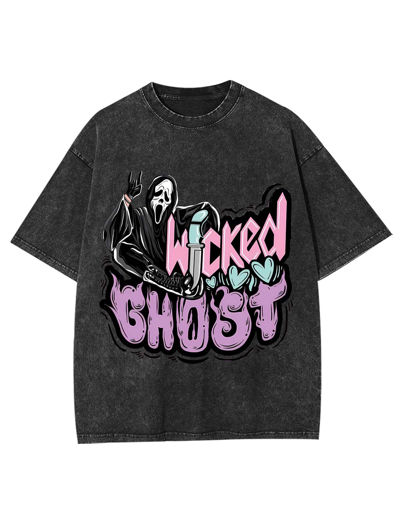 Wicked Ghost Washed Tshirt