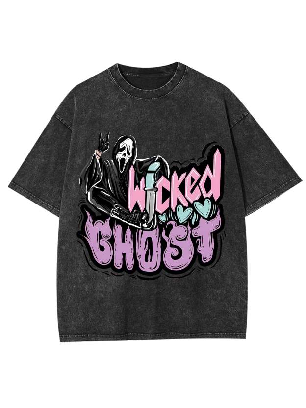 Wicked Ghost Washed Tshirt
