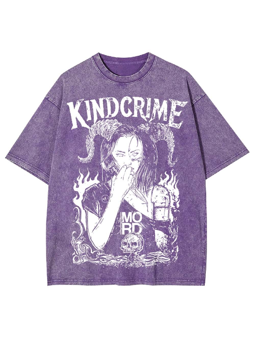 KIND CRIME WASHED TSHIRT