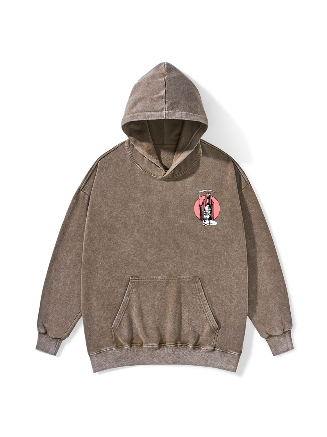 Death And Bound Washed Hoodie