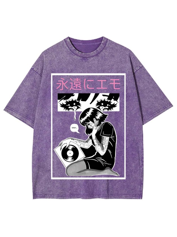 Forever Emo Washed Tshirt