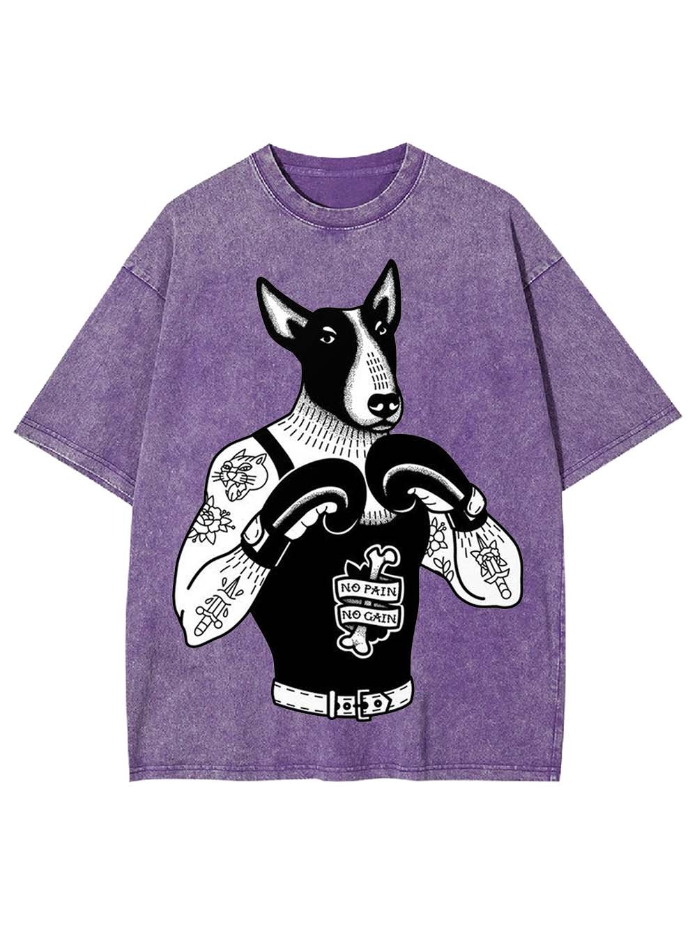 No Pain No Gain Washed Tshirt