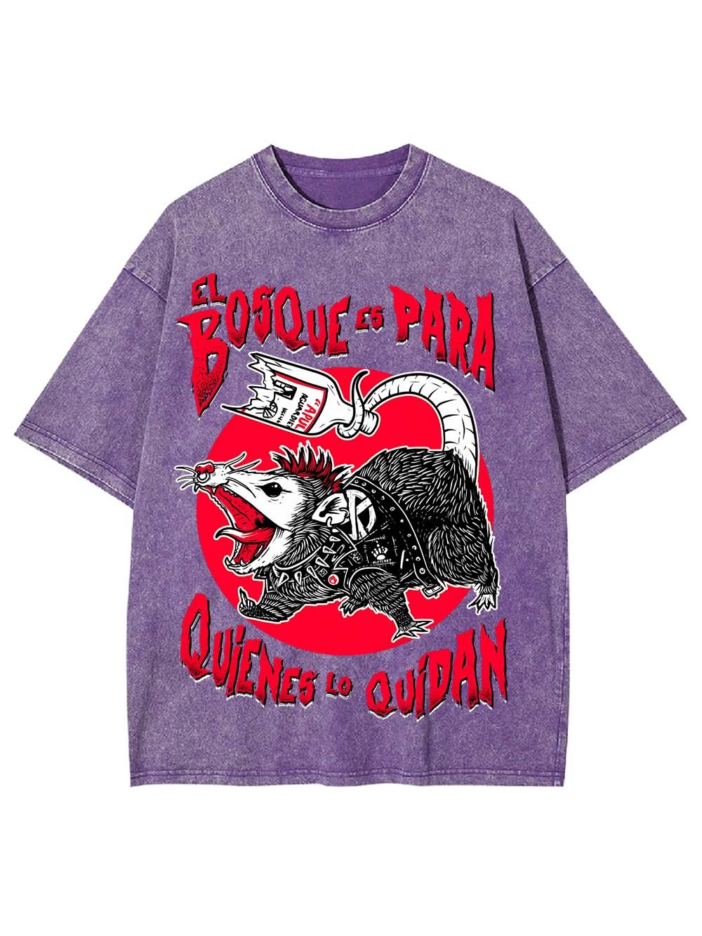 The Forest Is for Those Who Care Washed Tshirt