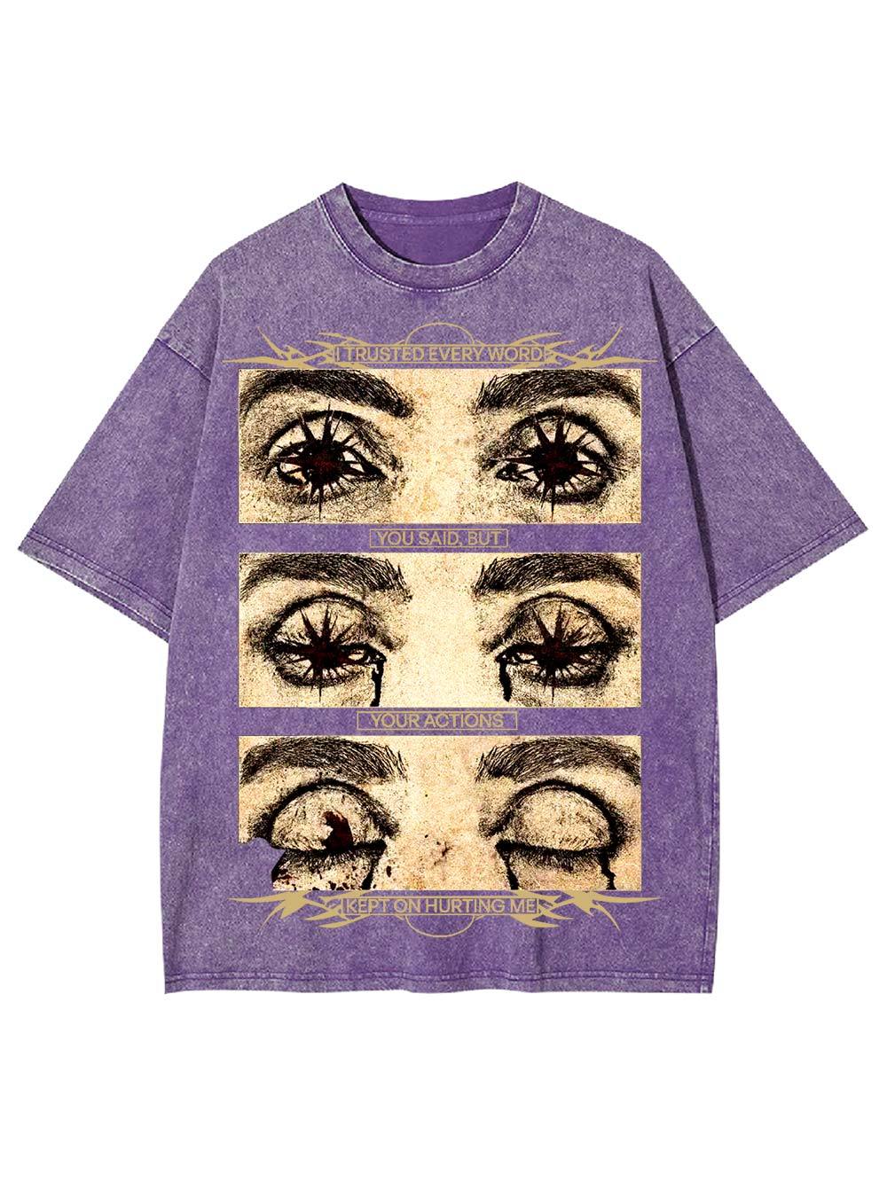 Broken Trust Chronicles Washed Tshirt