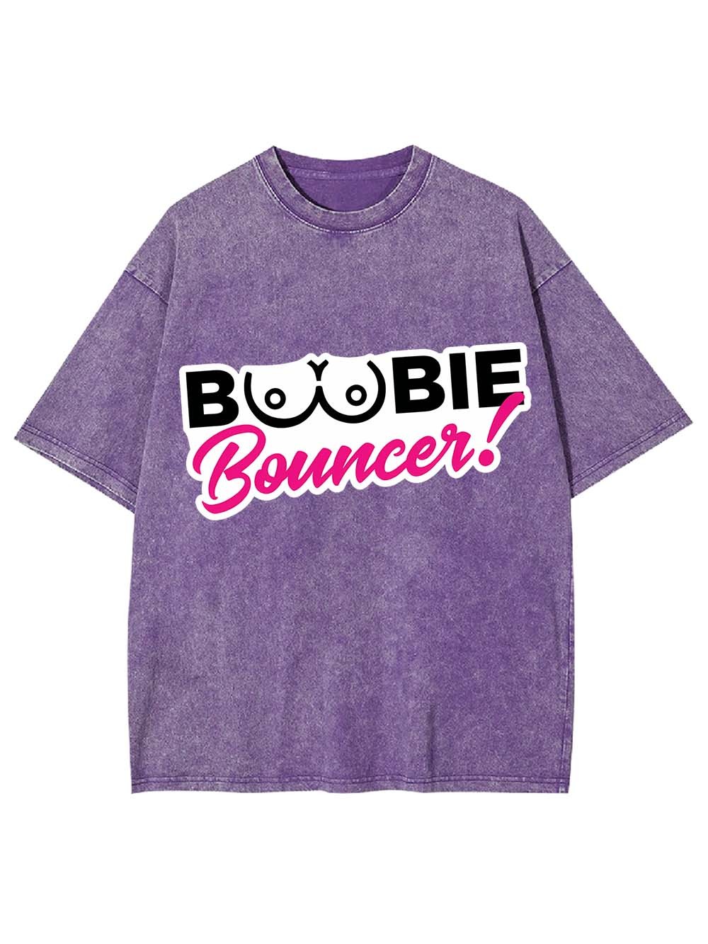 Boobie Bouncer Washed Tshirt