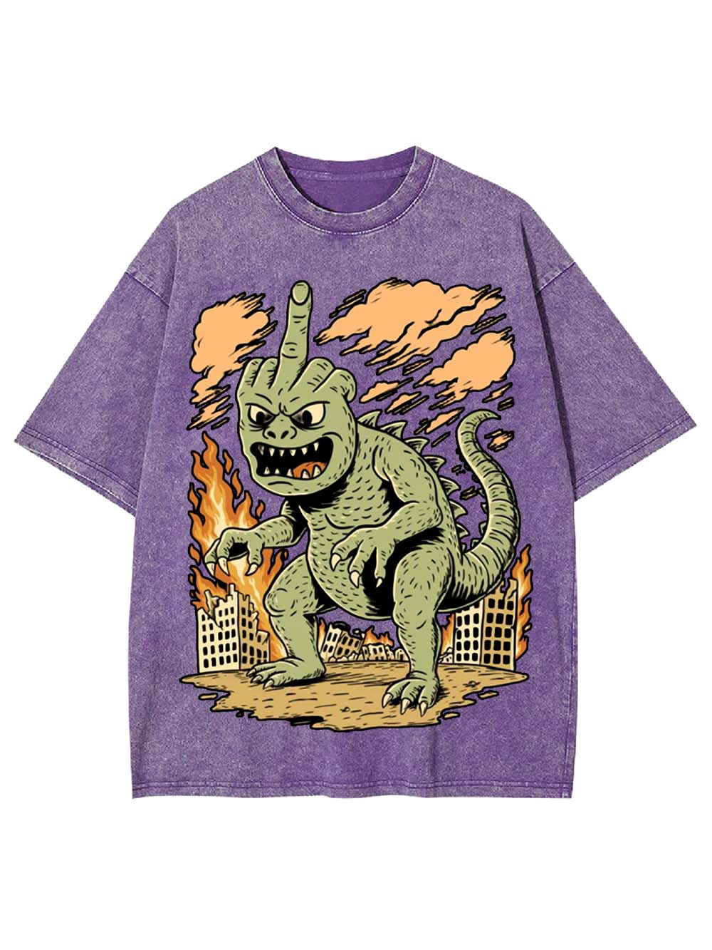 Rampaging Beast Washed Tshirt
