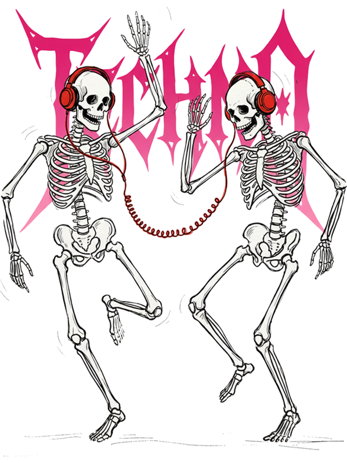 Techno Till Death Washed Tshirt